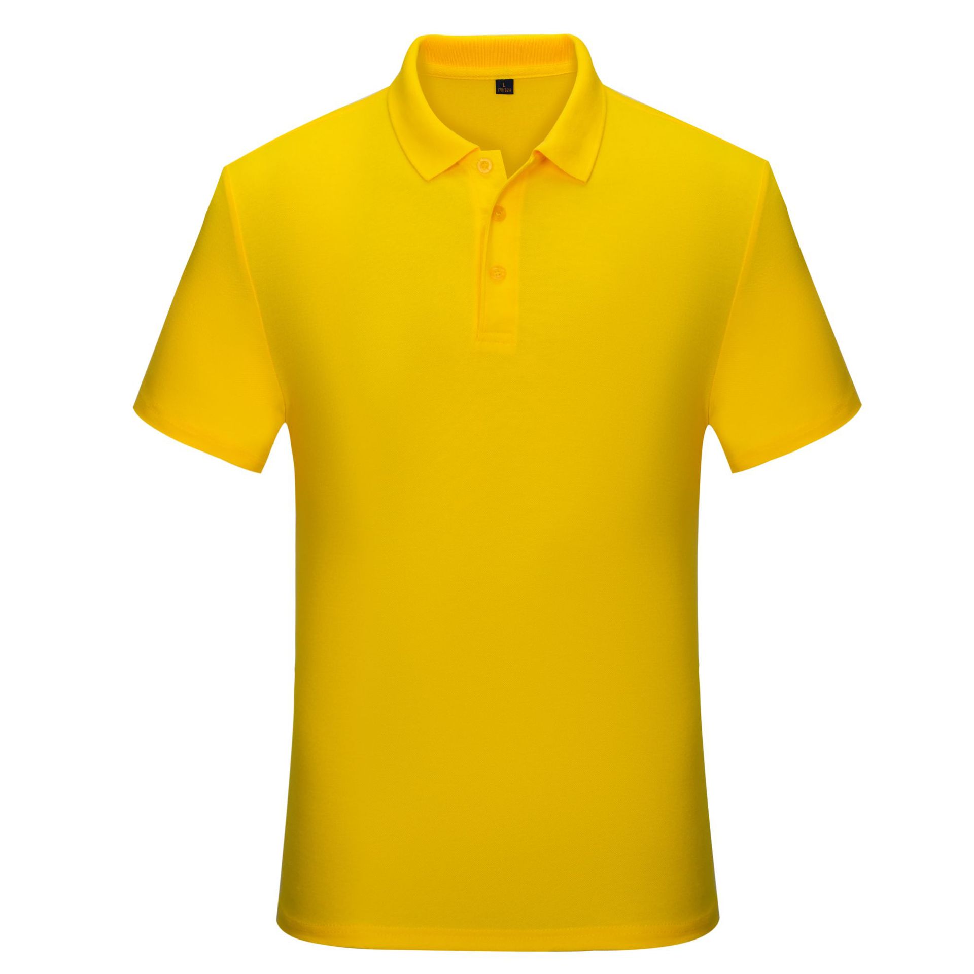 Solid Color Business Office Thin Polo Shirt Uniform