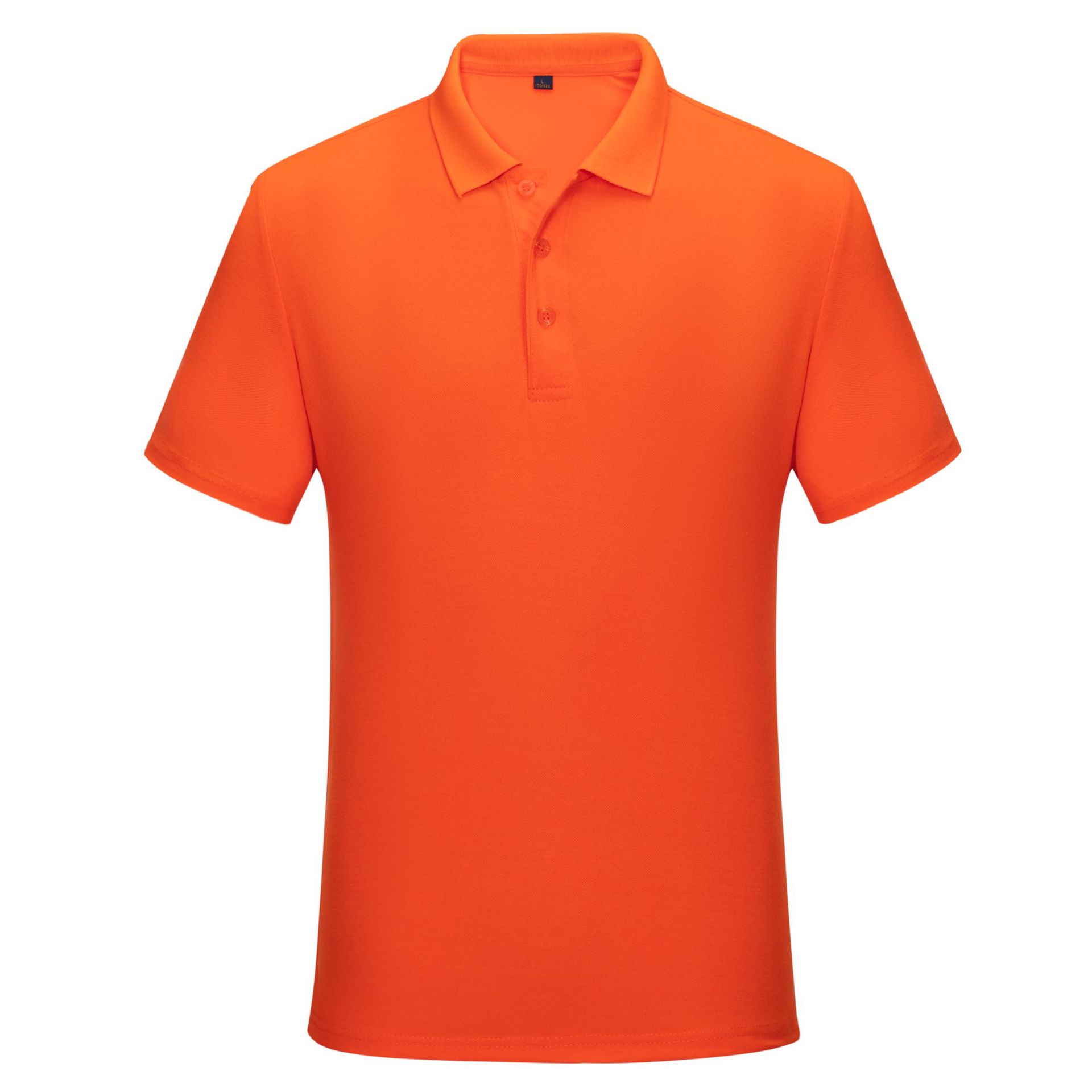 Solid Color Business Office Thin Polo Shirt Uniform