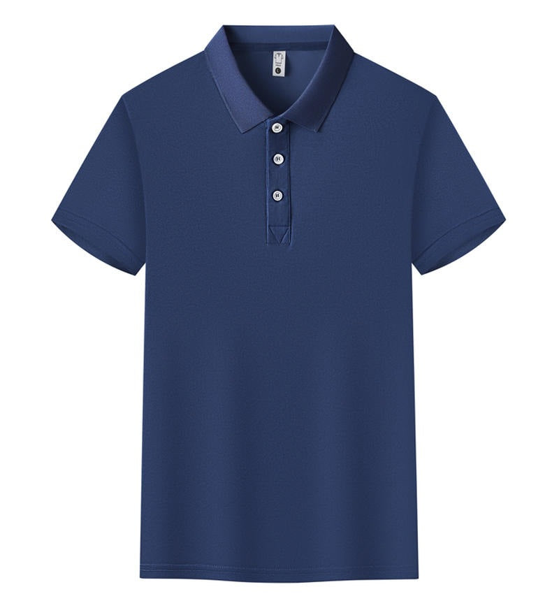 Lapel Group Short-sleeved Polo Shirt Casual