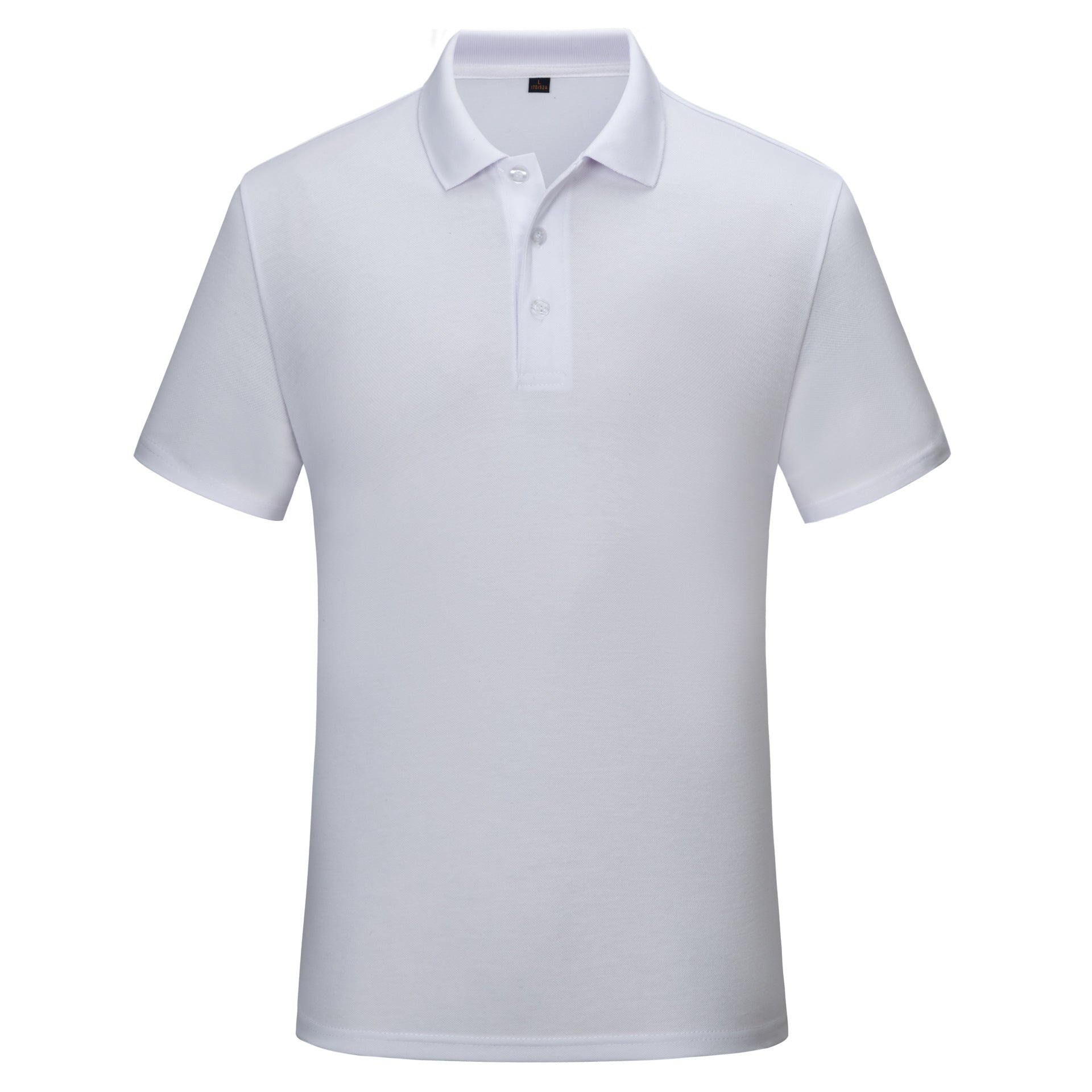Solid Color Business Office Thin Polo Shirt Uniform