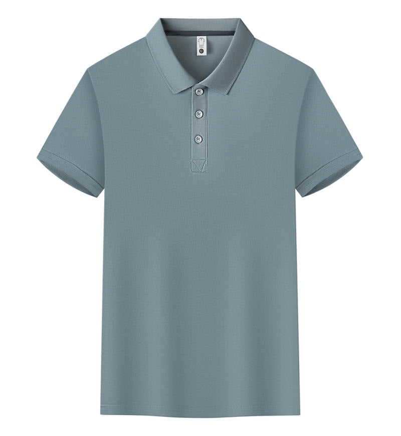 Lapel Group Short-sleeved Polo Shirt Casual