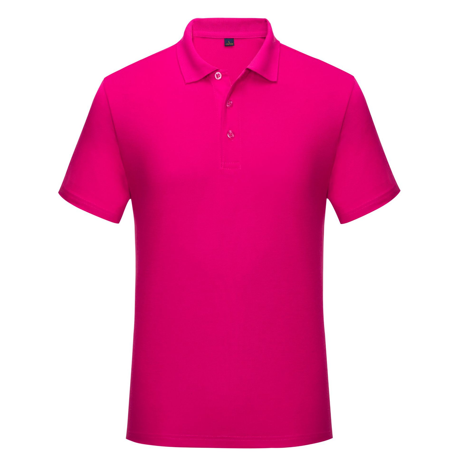 Solid Color Business Office Thin Polo Shirt Uniform