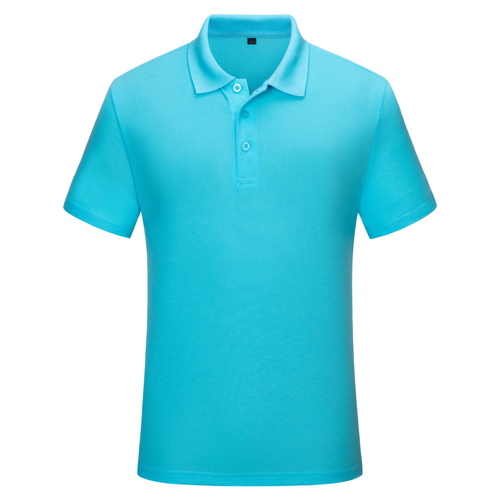 Solid Color Business Office Thin Polo Shirt Uniform