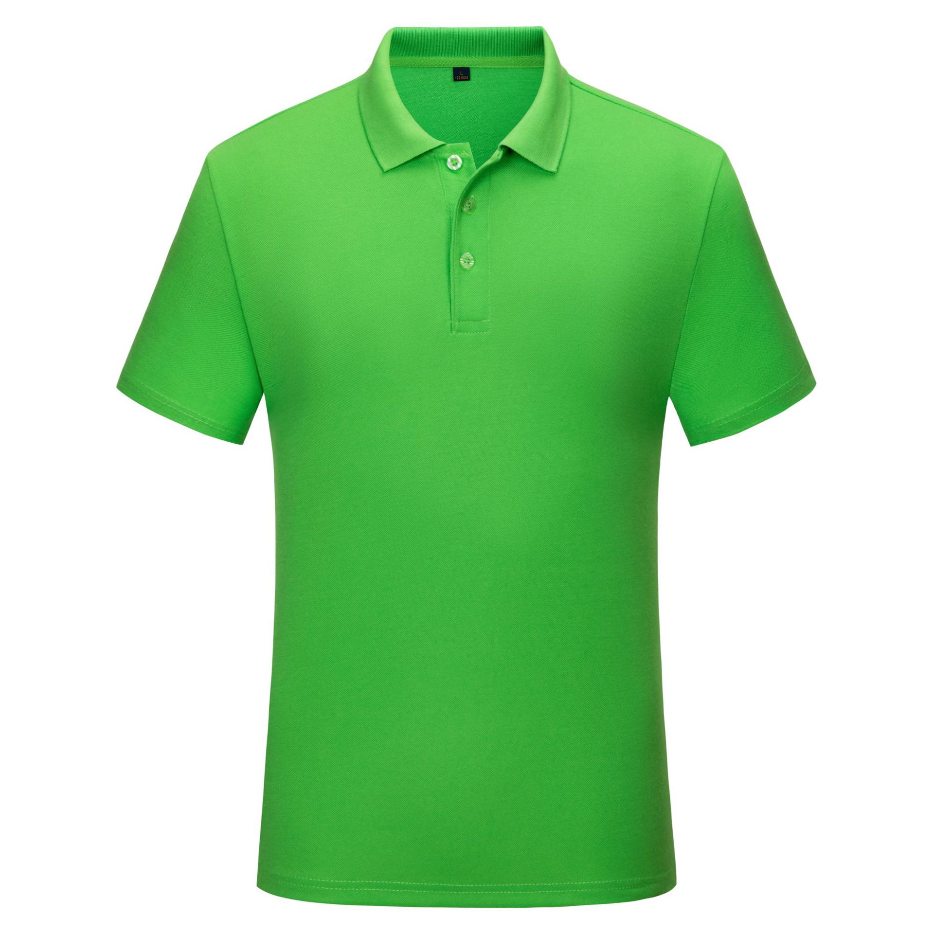 Solid Color Business Office Thin Polo Shirt Uniform